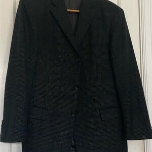 Roberto Villini Italy Wool Cashmere Blazer 42L Surgeon Cuffs